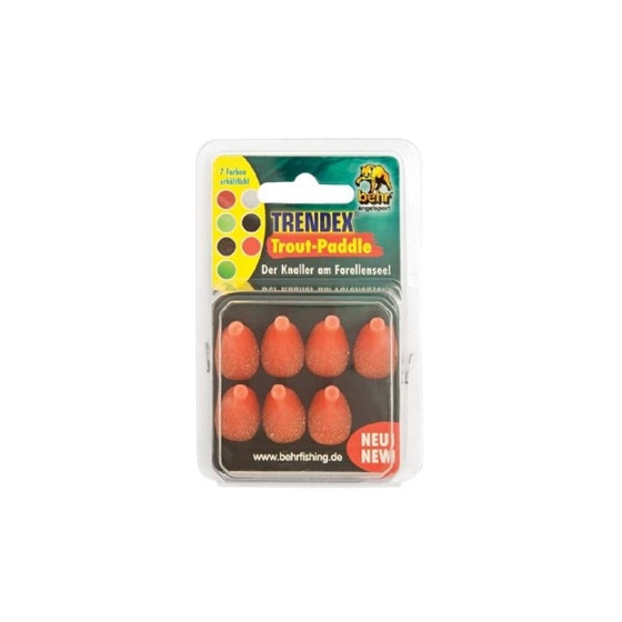 Set Momeli pastrav Trendex Trout Paddle 7 buc/set Rosu