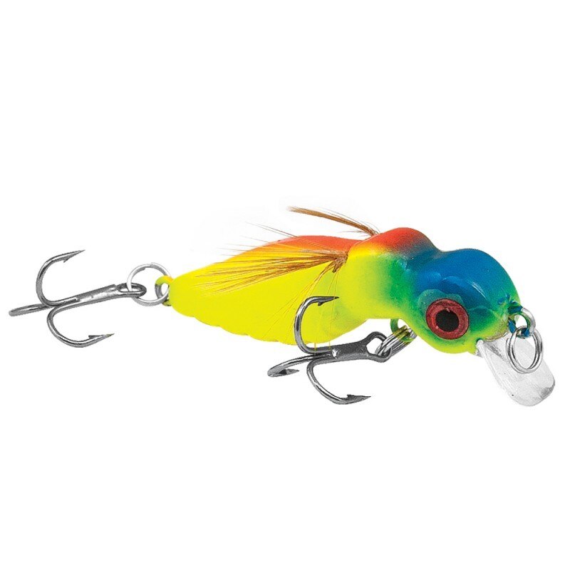 Momeala insecta tip L Floating 3.5g 40 mm Cap Albastru