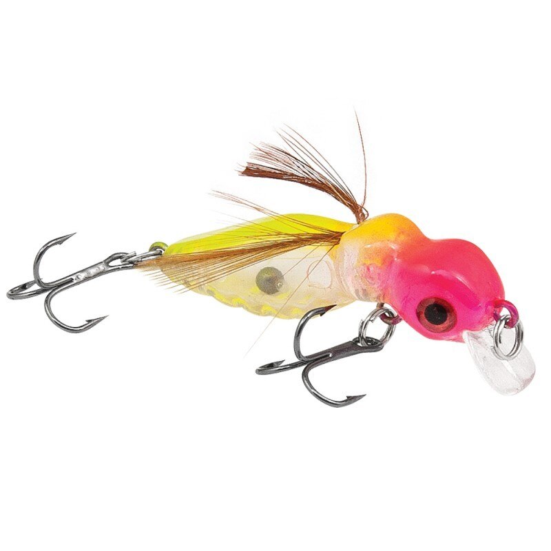 Momeala insecta tip L Floating 3.5g 40 mm Cap Roz