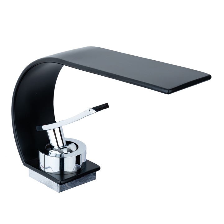 Baterie lavoar, Angel Genesis, negru mat