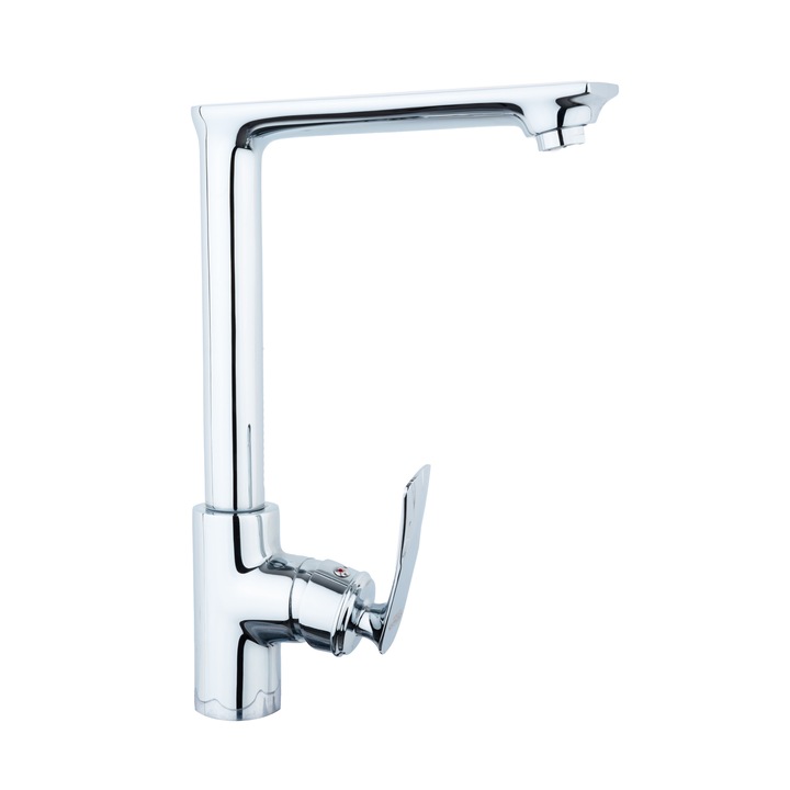 Смесител за кухня, кран лебед, Angel Genesis, лъскав хром