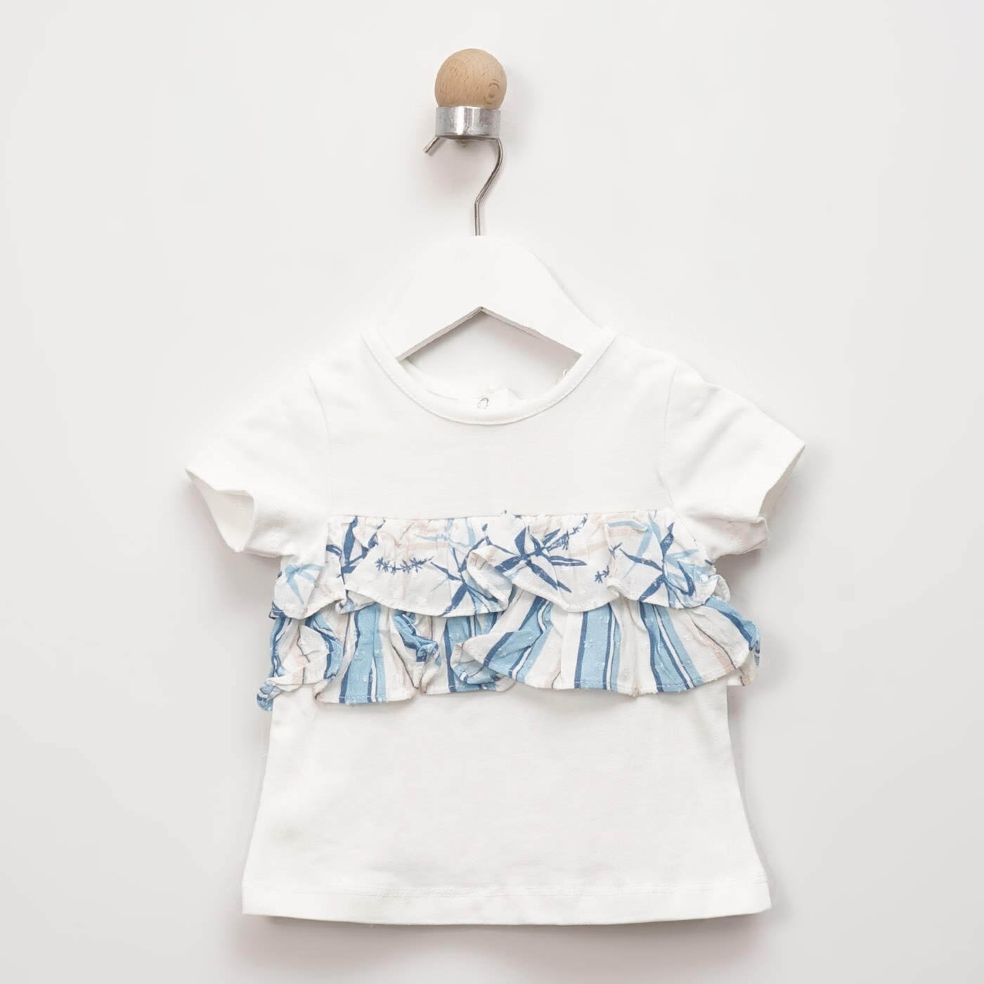 Tricou pentru fete, culoare alba 1825