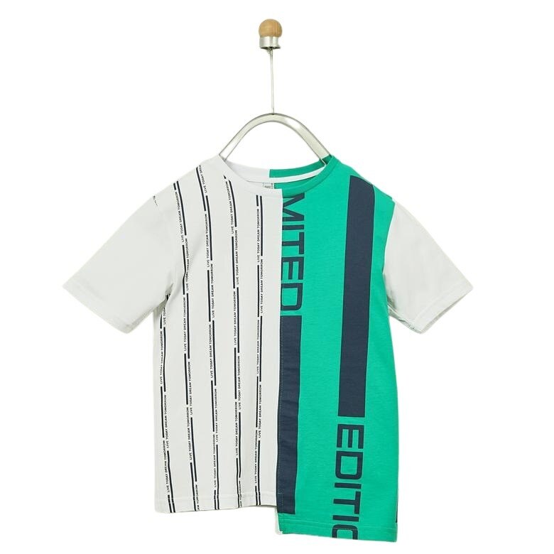 Tricou pentru baieti, culoare alba 2632