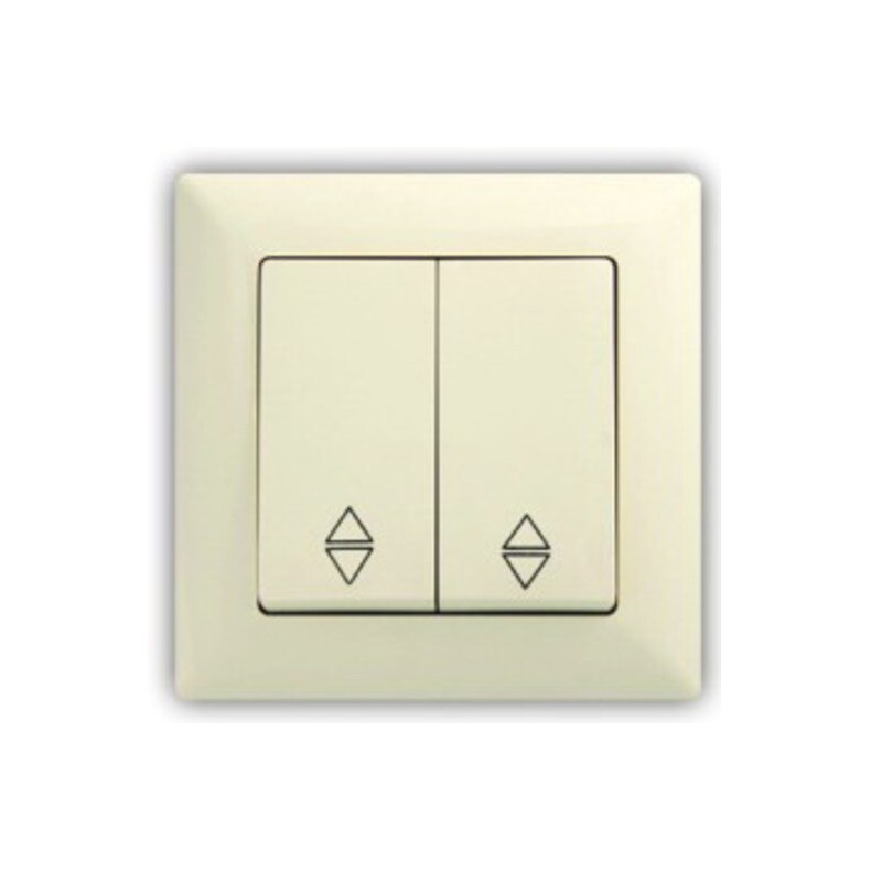 Comutator cap-scara 10A 250V crem