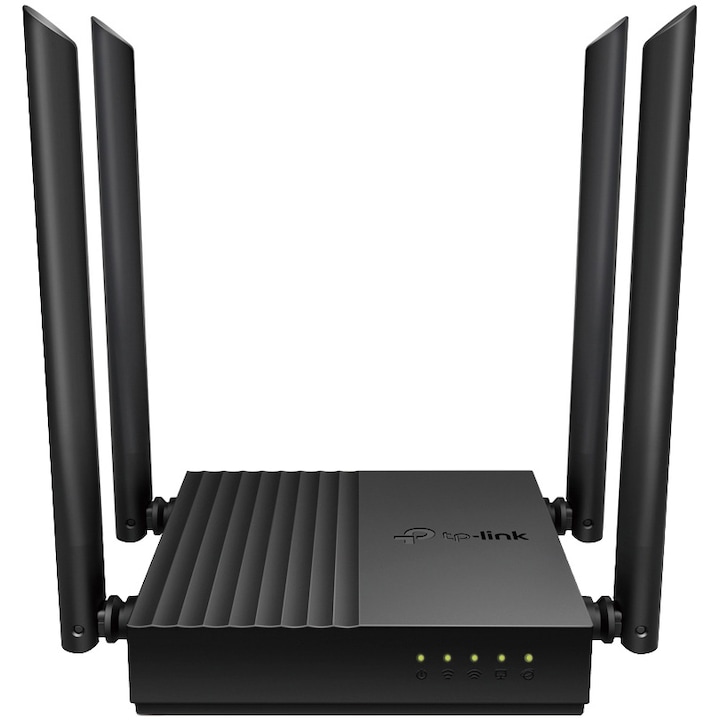Router Wireless TP-Link Archer C64, AC1200, Dual-Band, Gigabit, MU-MIMO, Beamforming