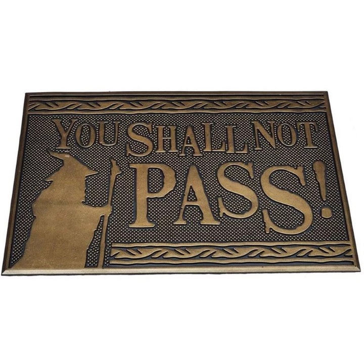 Covoras intrare, Lord Of The Rings You Shall Not Pass, 60 x 40 cm