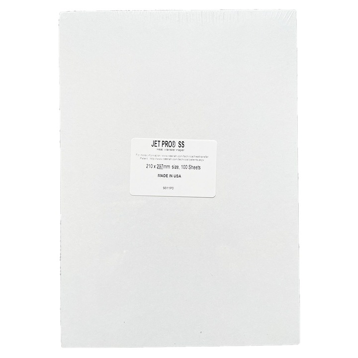 Folie bumbac alb NEENAH JETPRO SS A4 100 coli
