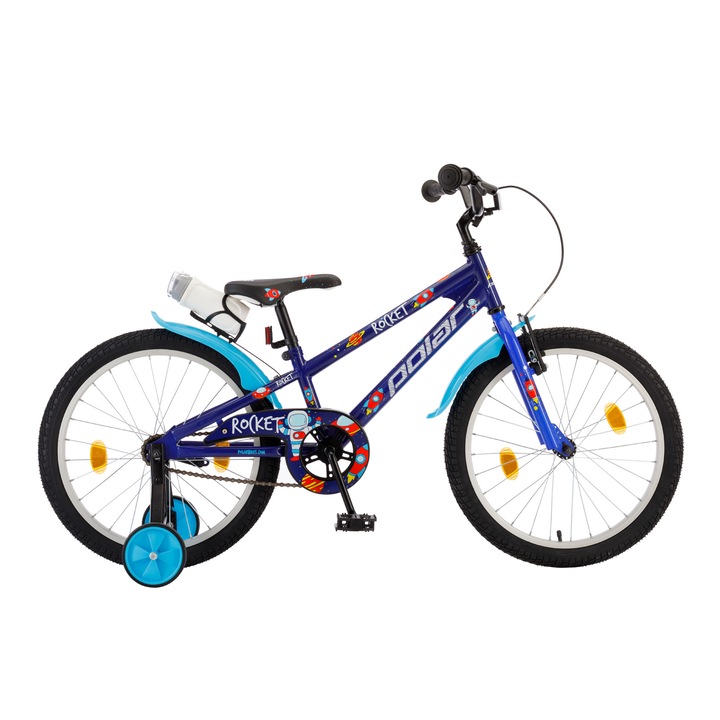 Polar Rocket Kids Bicycle - 20 hüvelykes, kék