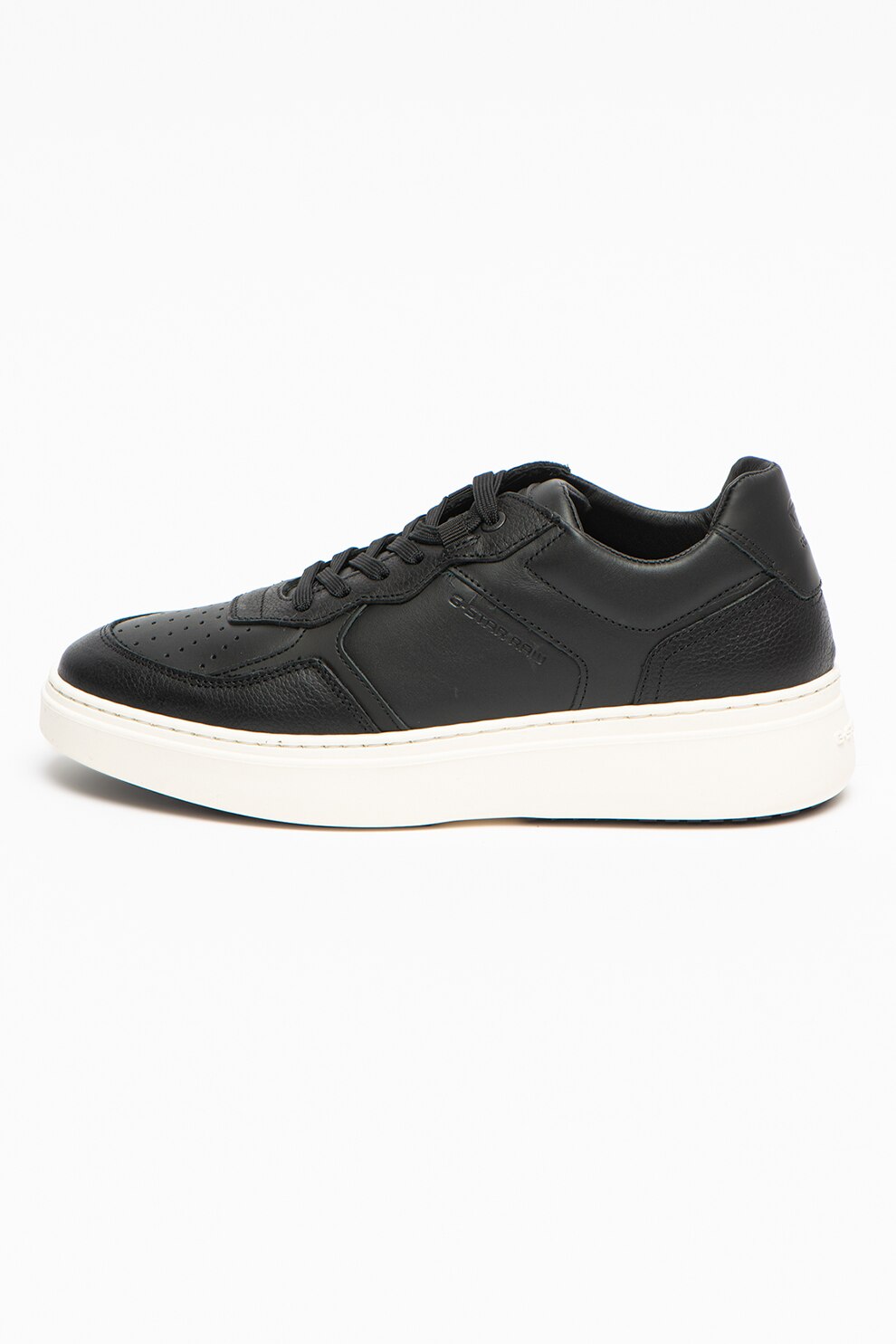 G-Star RAW, Pantofi sport low-top de piele Lash, Negru