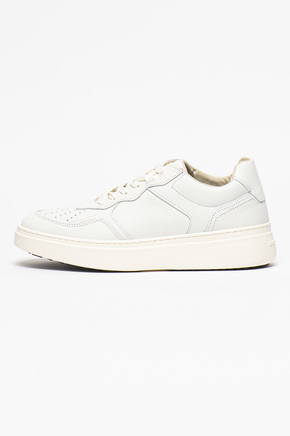 G-Star RAW, Pantofi sport low-top de piele Lash, Alb