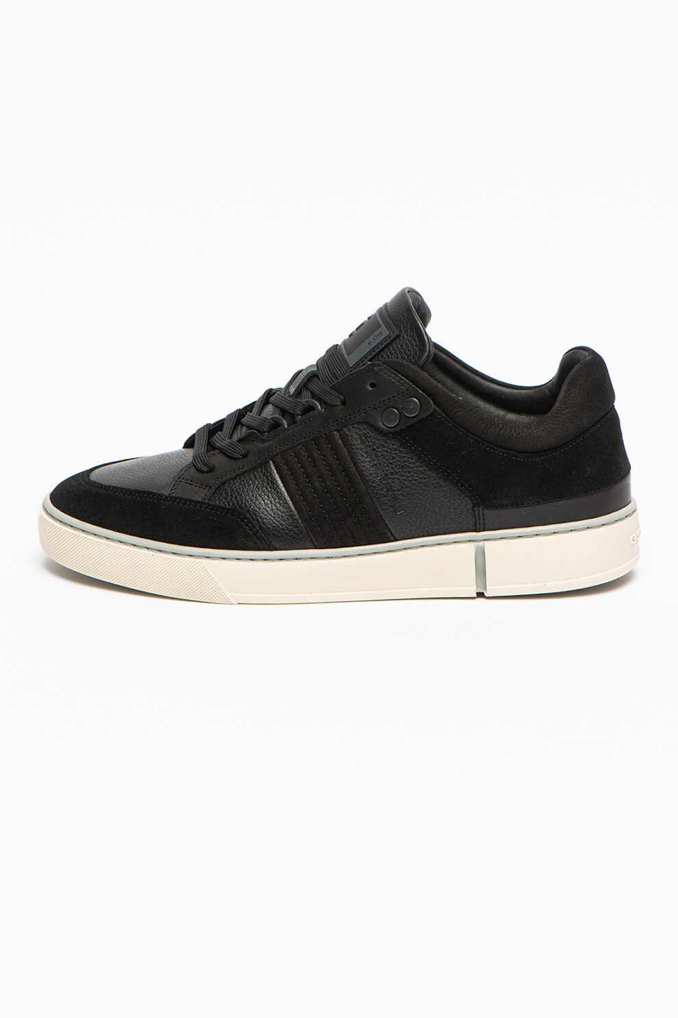 G-Star RAW, Pantofi sport de piele si piele intoarsa Ravond, Negru