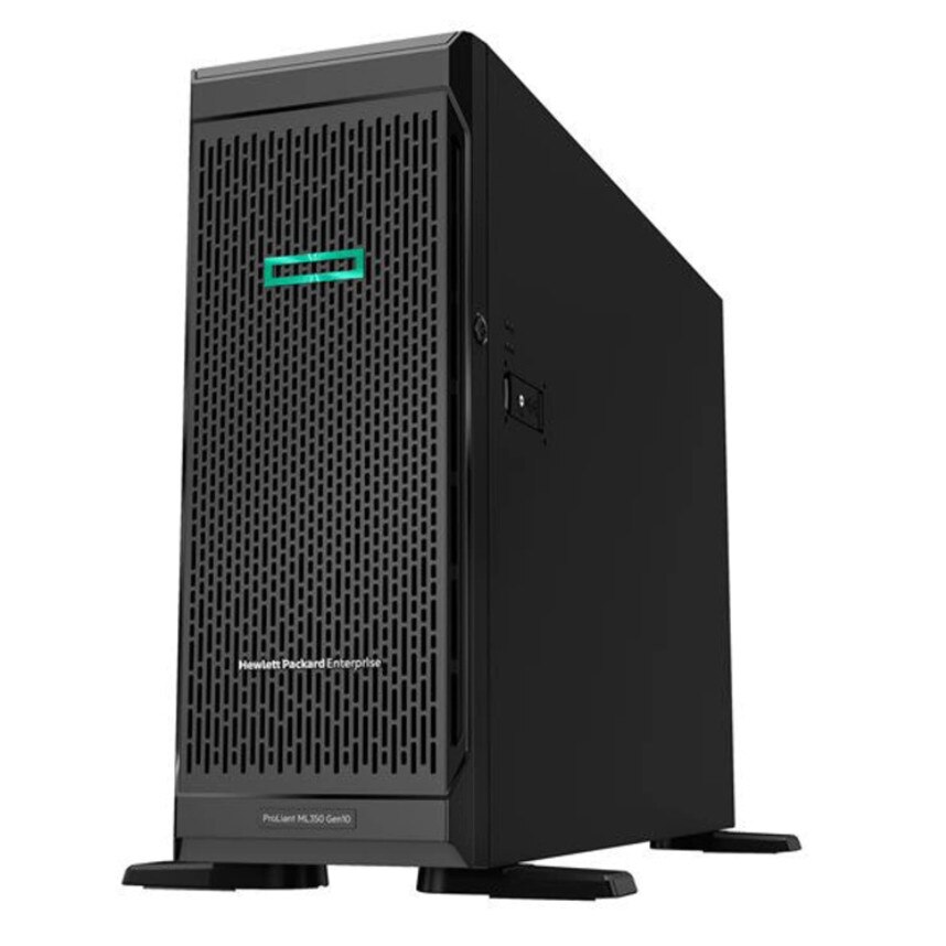 Sistem server HPE ML350, Gen10 Tower Intel Xeon-Silver 4210r 12-Core(2.4GHz 13.75 MB), 16GB DDR4