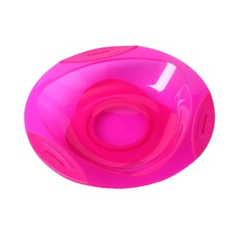 Farfurie cu ventuza Baby Ono 1020R, Roz 6 luni+ Farfurie cu ventuza Baby Ono 1020R, Roz 6 luni+