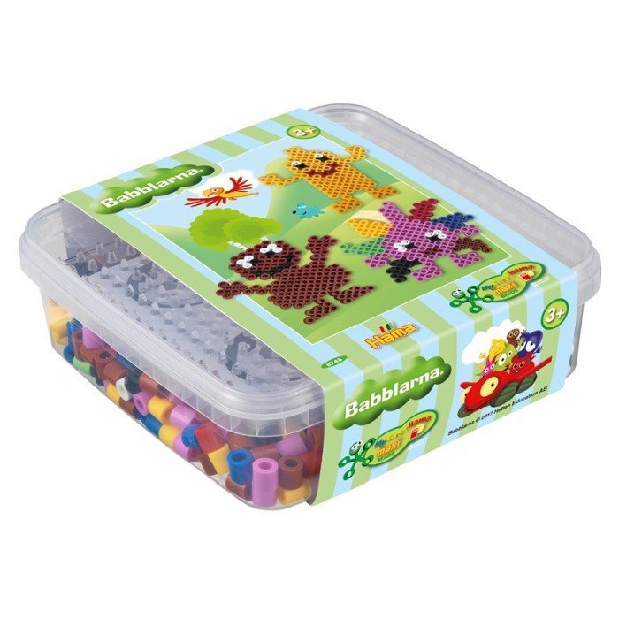 Margele de calcat Hama Maxi Babblarna 600 de bucati