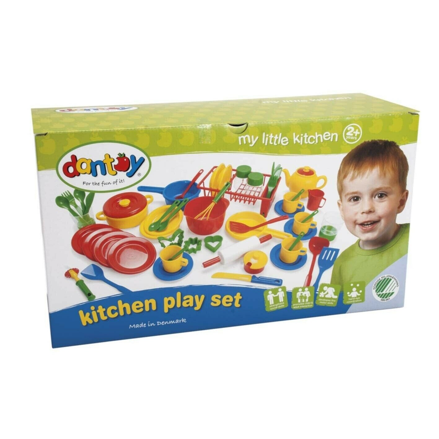 Set Ustensile de Bucatarie Dantoy 59 de Piese