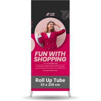 Sistem Roll-up TUBE - Economic / 85 x 200 cm Sistem Roll-up TUBE - Economic / 85 x 200 cm