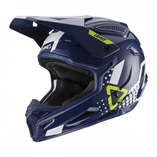 Casca Atv/Cross Leatt, marimea M, culoare albastru/alb