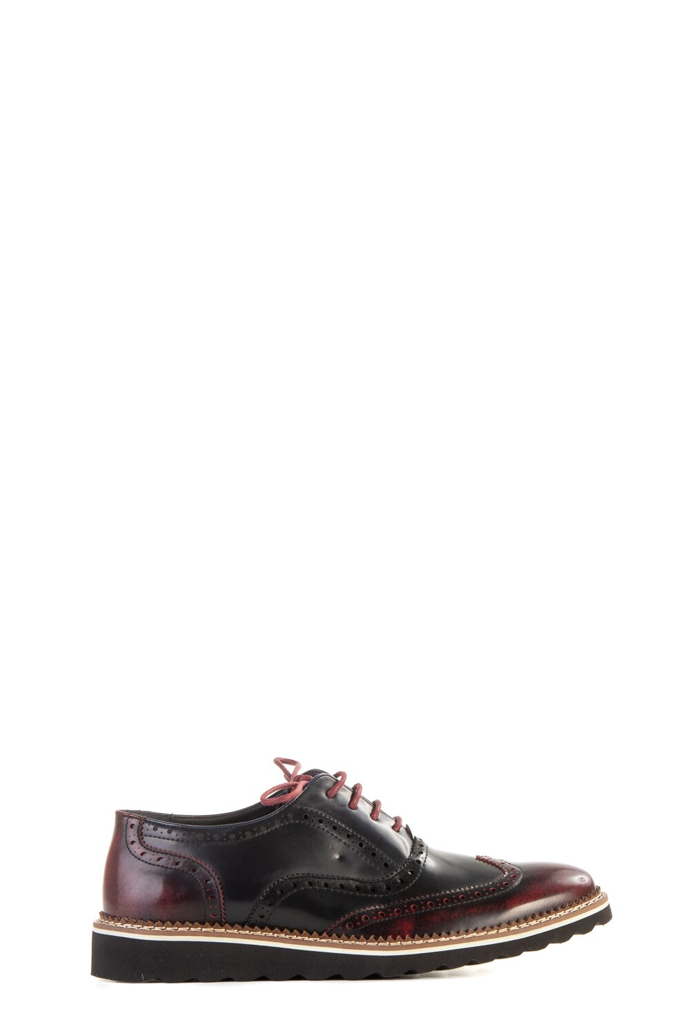 Pantofi barbati Silviu Khaki, Bordeaux