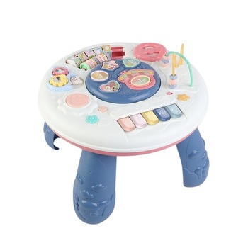 Masa educativa pentru copii cu accesorii, fara margini ascutite Masa educativa pentru copii cu accesorii, fara margini ascutite