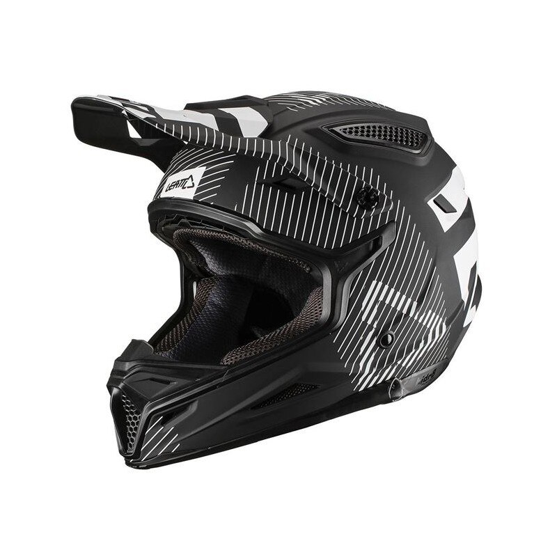 Casca Atv/Cross Leatt, marimea XL, culoare negru/alb