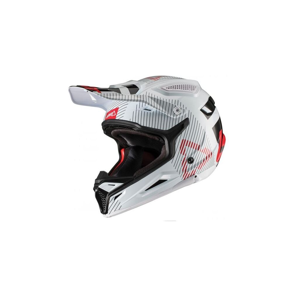 Casca Atv/Cross Leatt, marimea L, culoare alb/rosu