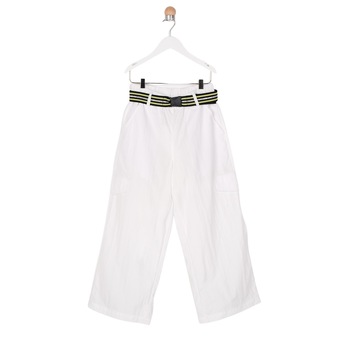 Pantaloni pentru fete, culoare alba, colectia Lime 3212 Pantaloni pentru fete, culoare alba, colectia Lime 3212