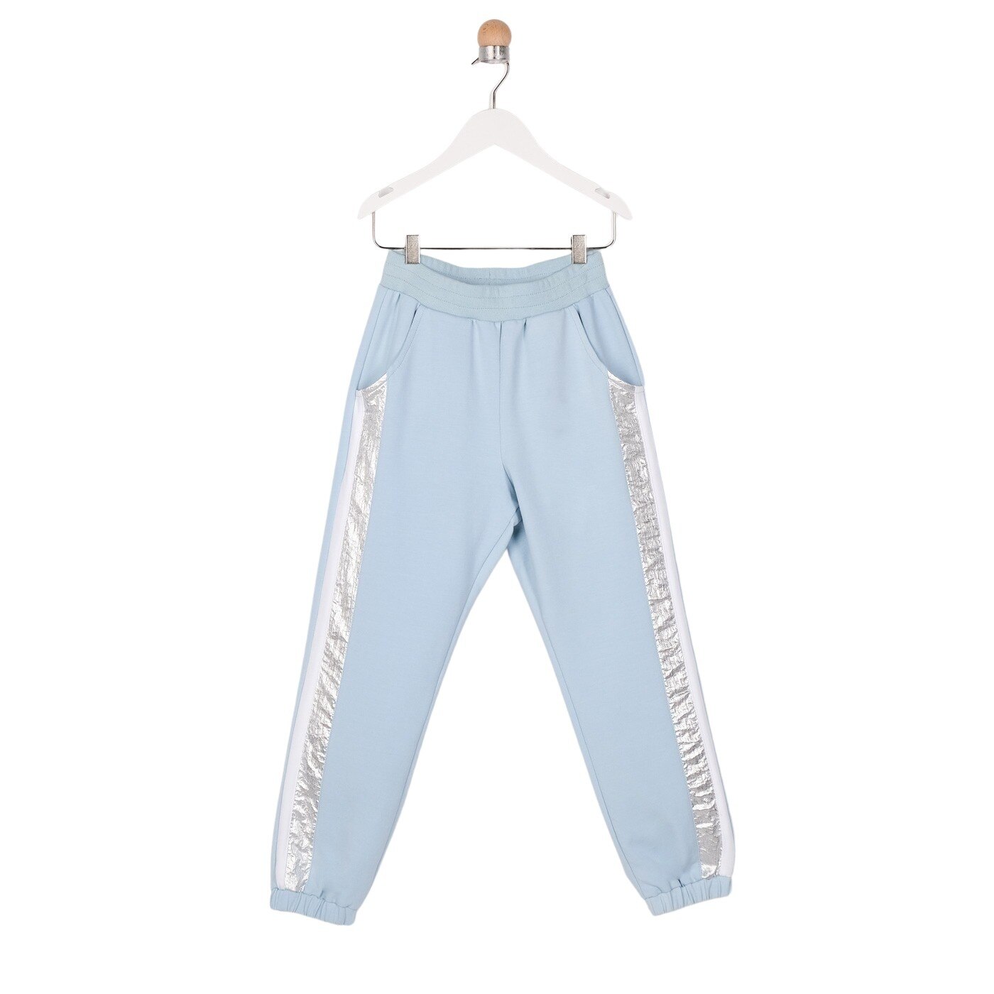 Pantaloni de trening pentru fete, culoare albastra, colectia Clouds 3271