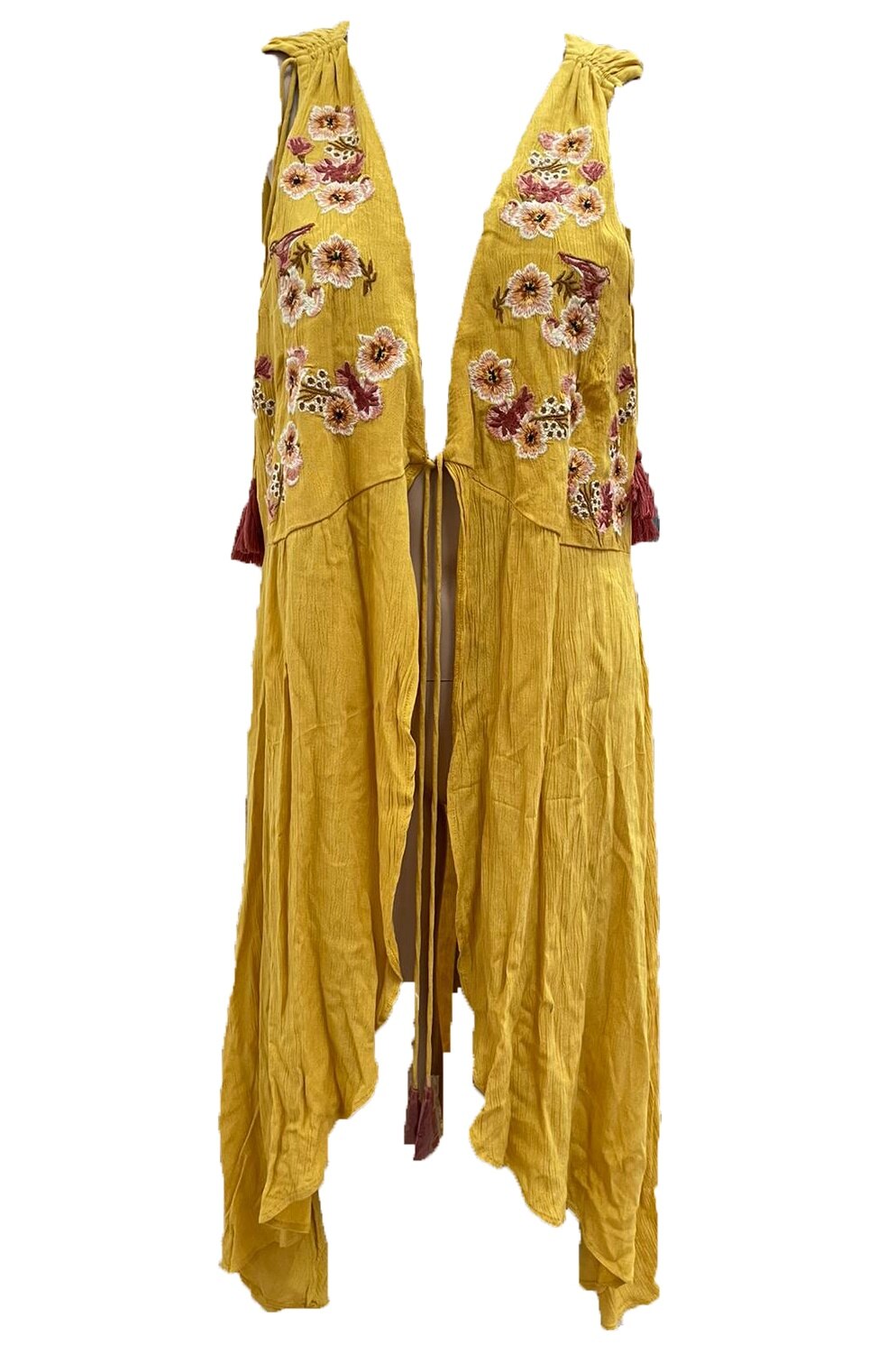 Rochie de plaja, Tu, 135039623, Galben Mustar, L