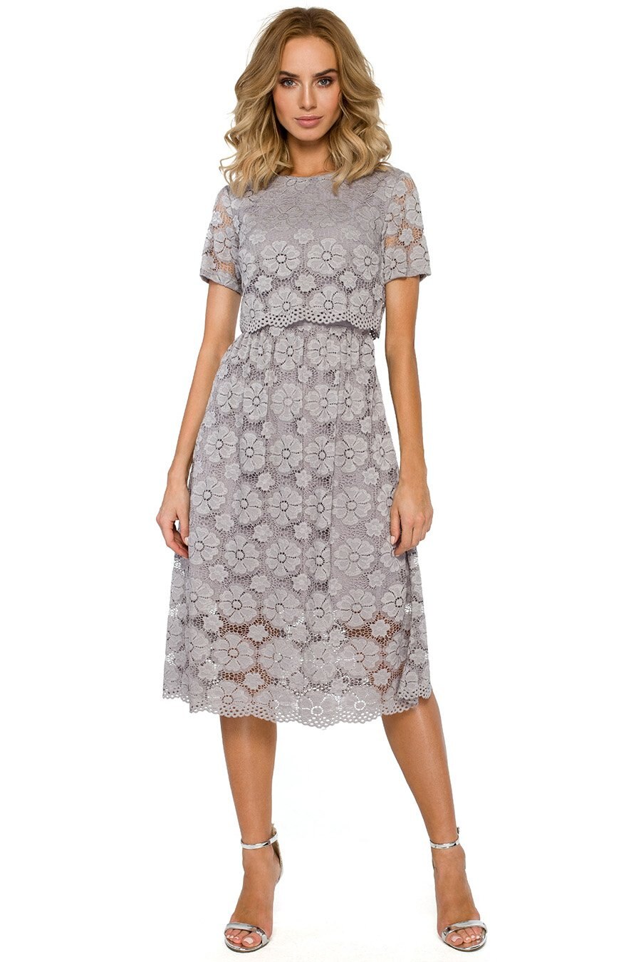 Rochie dama Sasha, Gri, Gri