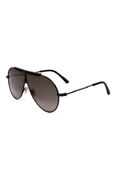Jimmy Choo, Ochelari de soare aviator cu lentile in degrade Eddy, Negru, 66-4-150 Standard Jimmy Choo, Ochelari de soare aviator cu lentile in degrade Eddy, Negru, 66-4-150 Standard