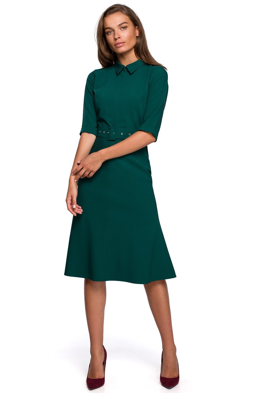 Rochie dama Krista, Verde, Verde