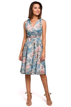 Rochie dama Kasey, Albastru, Albastru Rochie dama Kasey, Albastru, Albastru