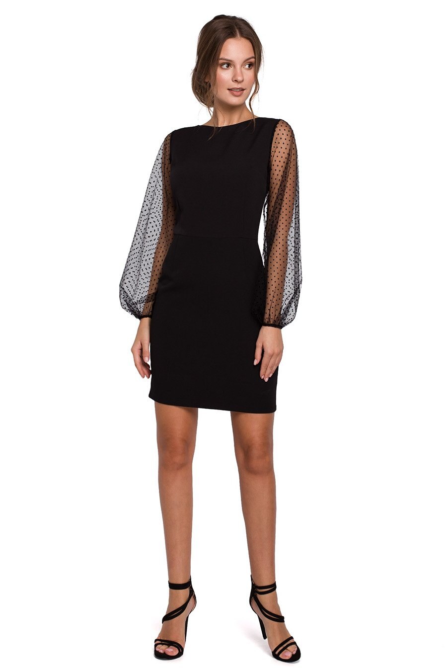Rochie dama Brianna, Negru, Negru