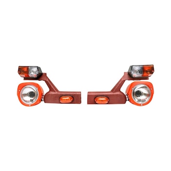 Ansamblu set faruri cu semnalizari pe suport stanga si dreapta tractor UTB U-650 Ansamblu set faruri cu semnalizari pe suport stanga si dreapta tractor UTB U-650