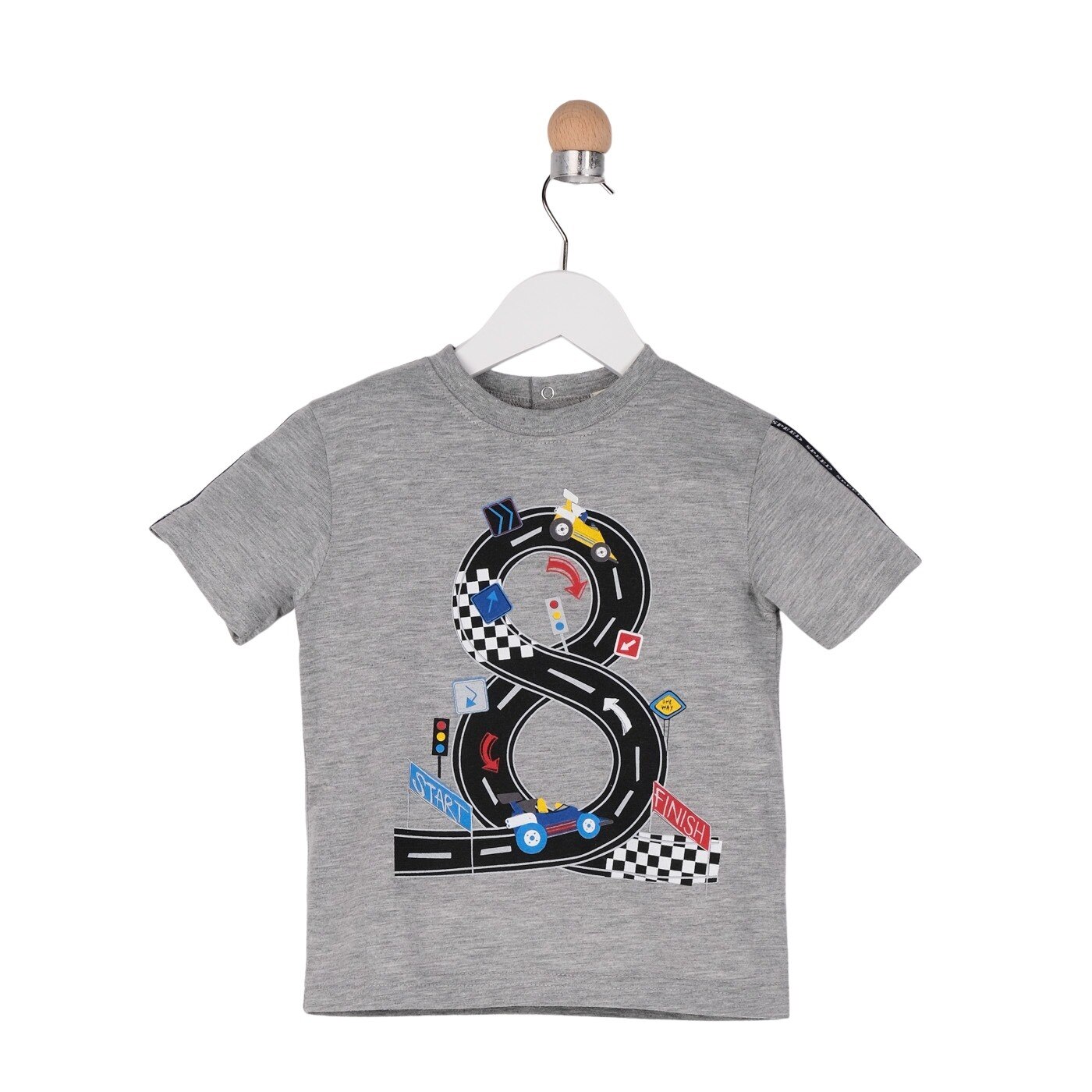 Tricou pentru baieti, culoare gri, colectia Speed 3942