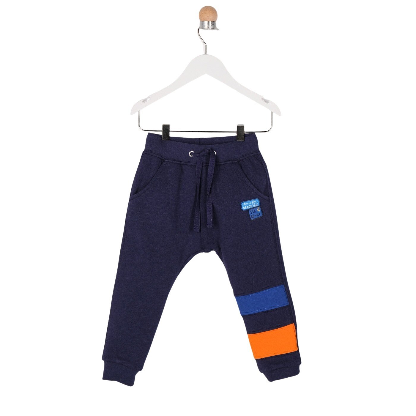 Pantaloni de trening pentru baieti, culoare bleumarin 1187
