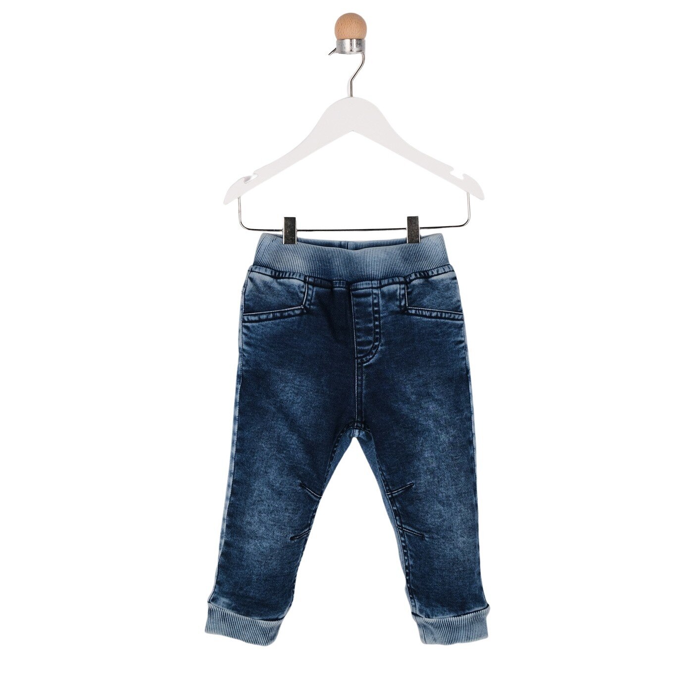 Blugi pentru baieti, culoare bleumarin, , colectia Panko, marime 68-74