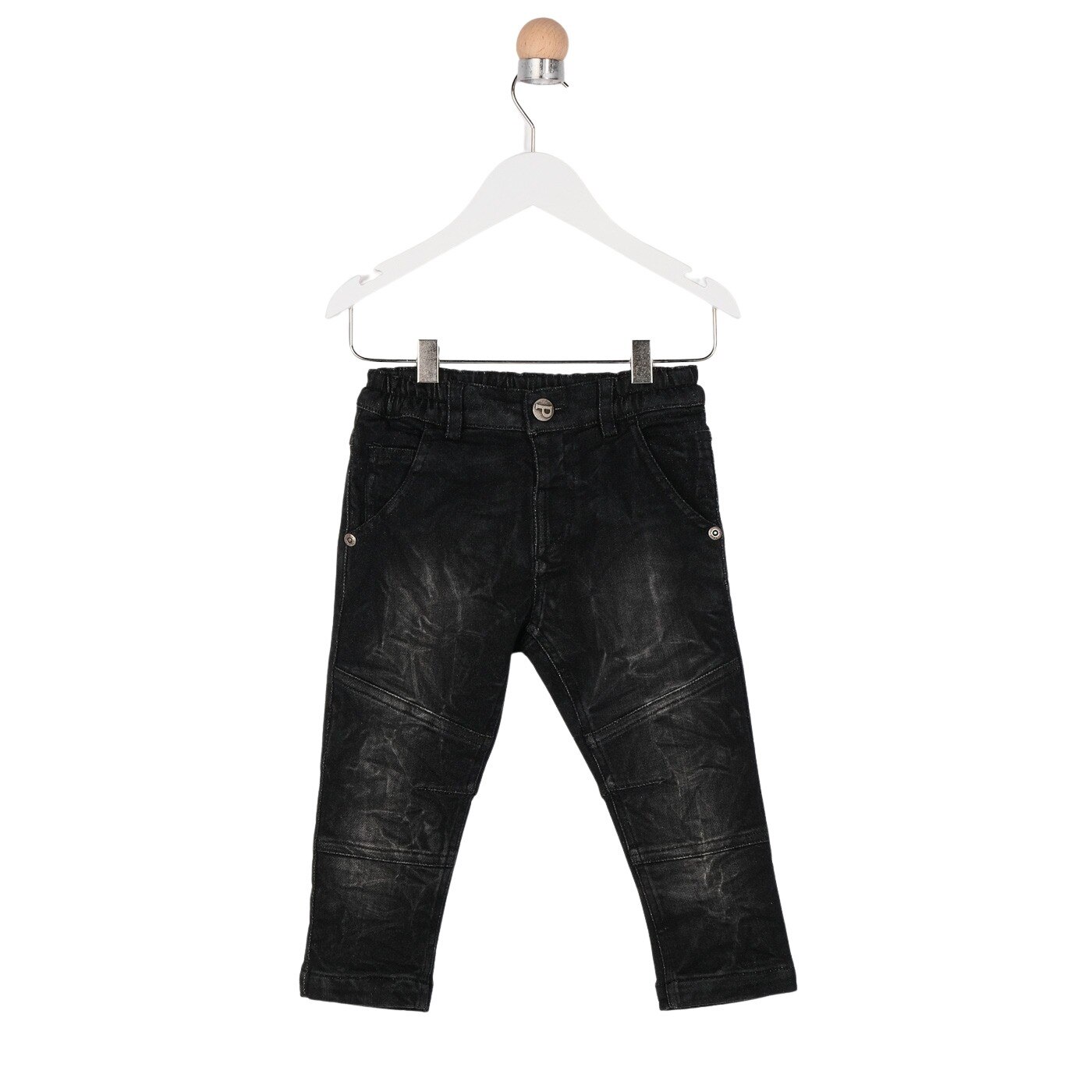 Blugi pentru baieti, culoare neagra, colectia Robolution 2746