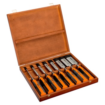 Set dalti, pentru lemn, 8 buc, Bahco Set dalti, pentru lemn, 8 buc, Bahco