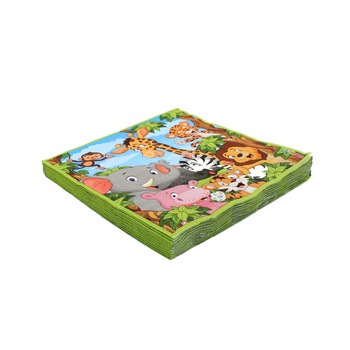 Servetele party 16 buc 33 cm Jungle Servetele party 16 buc 33 cm Jungle