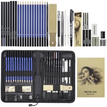 Set desen profesional, 42 bucati, Multicolor Set desen profesional, 42 bucati, Multicolor