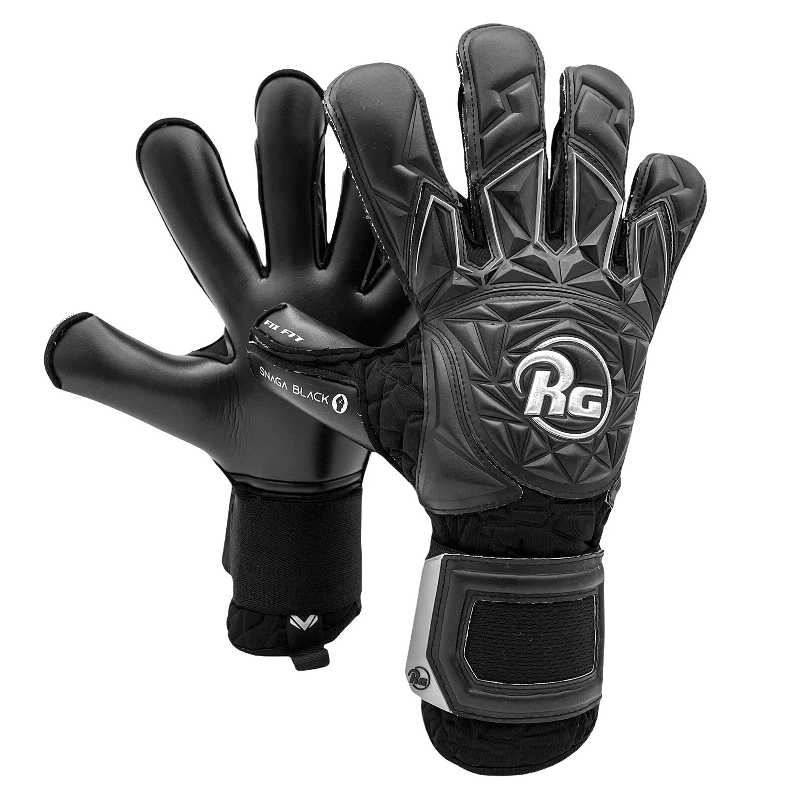 Manusi de portar RG Snaga Black, negru-alb, 11