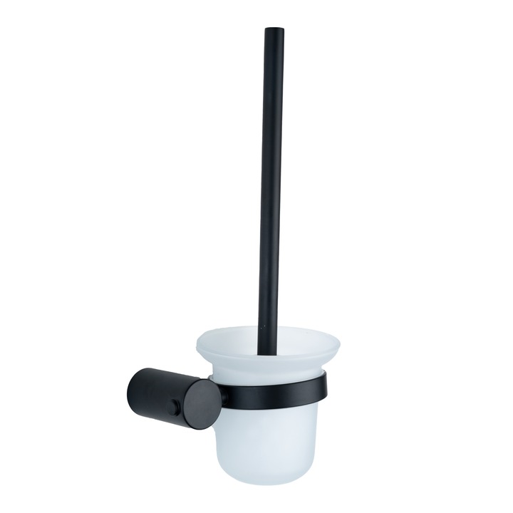 Suport Perie wc, negru mat