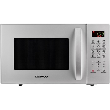 Cuptor cu microunde Daewoo KOR-91RBS-1, 23l, 900 W, Grill 1000W, Control digital, Display LED, 10 programe, Functie ceas, Program popcorn, Semnal sonor, Argintiu Cuptor cu microunde Daewoo KOR-91RBS-1, 23l, 900 W, Grill 1000W, Control digital, Display LED, 10 programe, Functie ceas, Program popcorn, Semnal sonor, Argintiu
