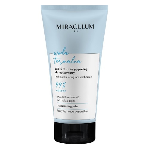 Thermal Water Scrub exfoliant pentru fata 150ml, Miraculum