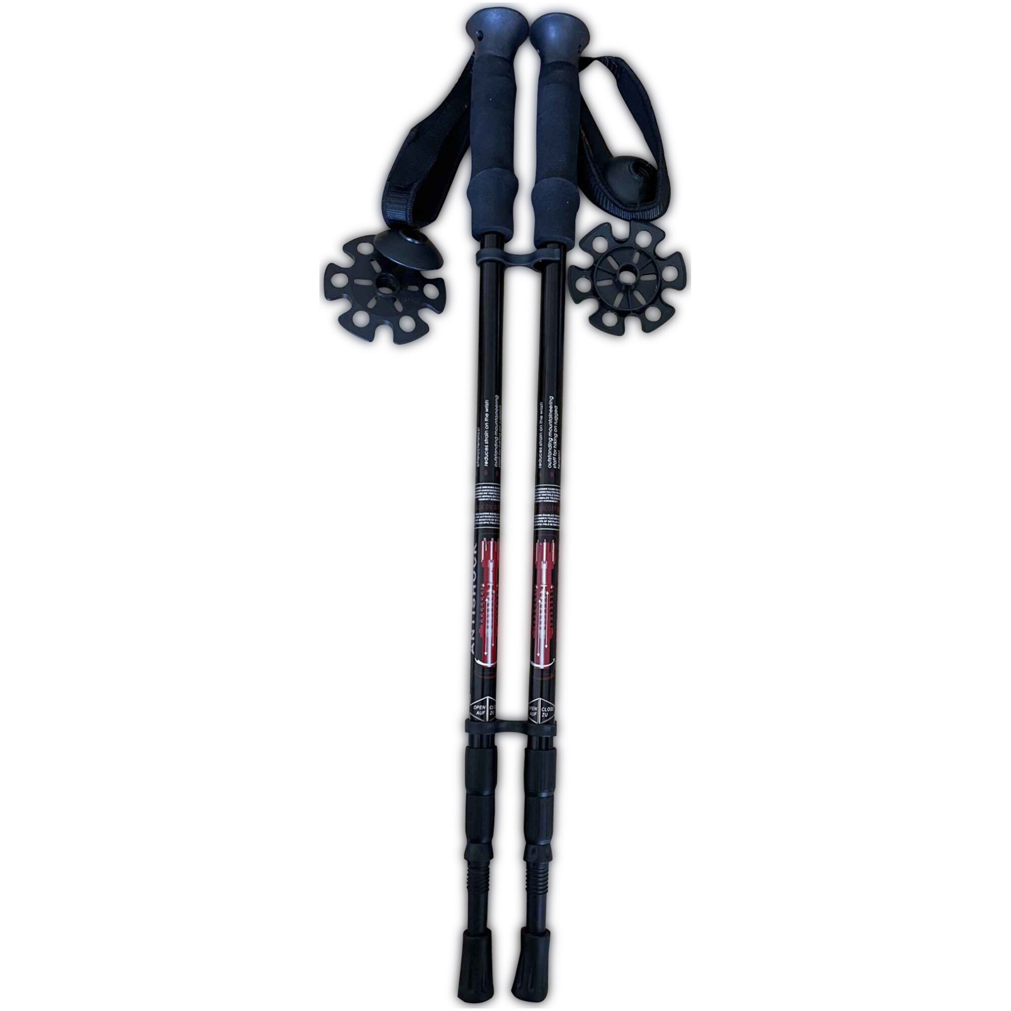 Bat extensibil pentru hiking, 65-135 cm, maner EVA
