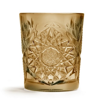 Set 6 pahare universale, Libbey Hobstar, 350 ml, gold Set 6 pahare universale, Libbey Hobstar, 350 ml, gold