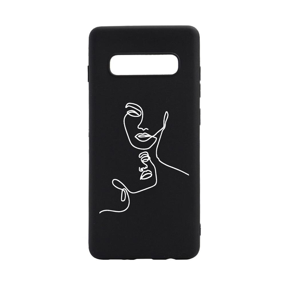 Husa Silicon Compatibila Cu Samsung Galaxy S10, Mother Love Abstract, rezistenta la uzura, anti-alunecare, B741