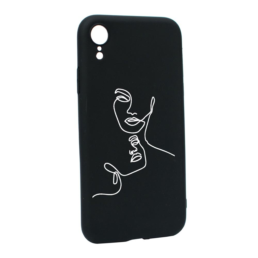 Husa Silicon Compatibila Cu Apple iPhone XR, Mother Love Abstract, rezistenta la uzura, anti-alunecare, B741