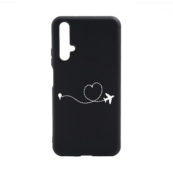 Husa Silicon Compatibila Cu Huawei Nova 5T, Love To Travel, rezistenta la uzura, anti-alunecare, B746 Husa Silicon Compatibila Cu Huawei Nova 5T, Love To Travel, rezistenta la uzura, anti-alunecare, B746